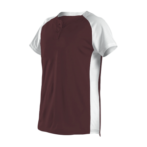 Alleson Jugend zwei Knopf Fastpitch Softball Jersey