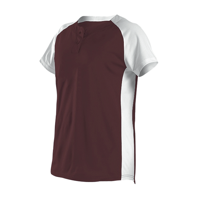 Alleson Jugend zwei Knopf Fastpitch Softball Jersey