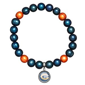 Chicago Bears Stretch Perle Armband in Blau