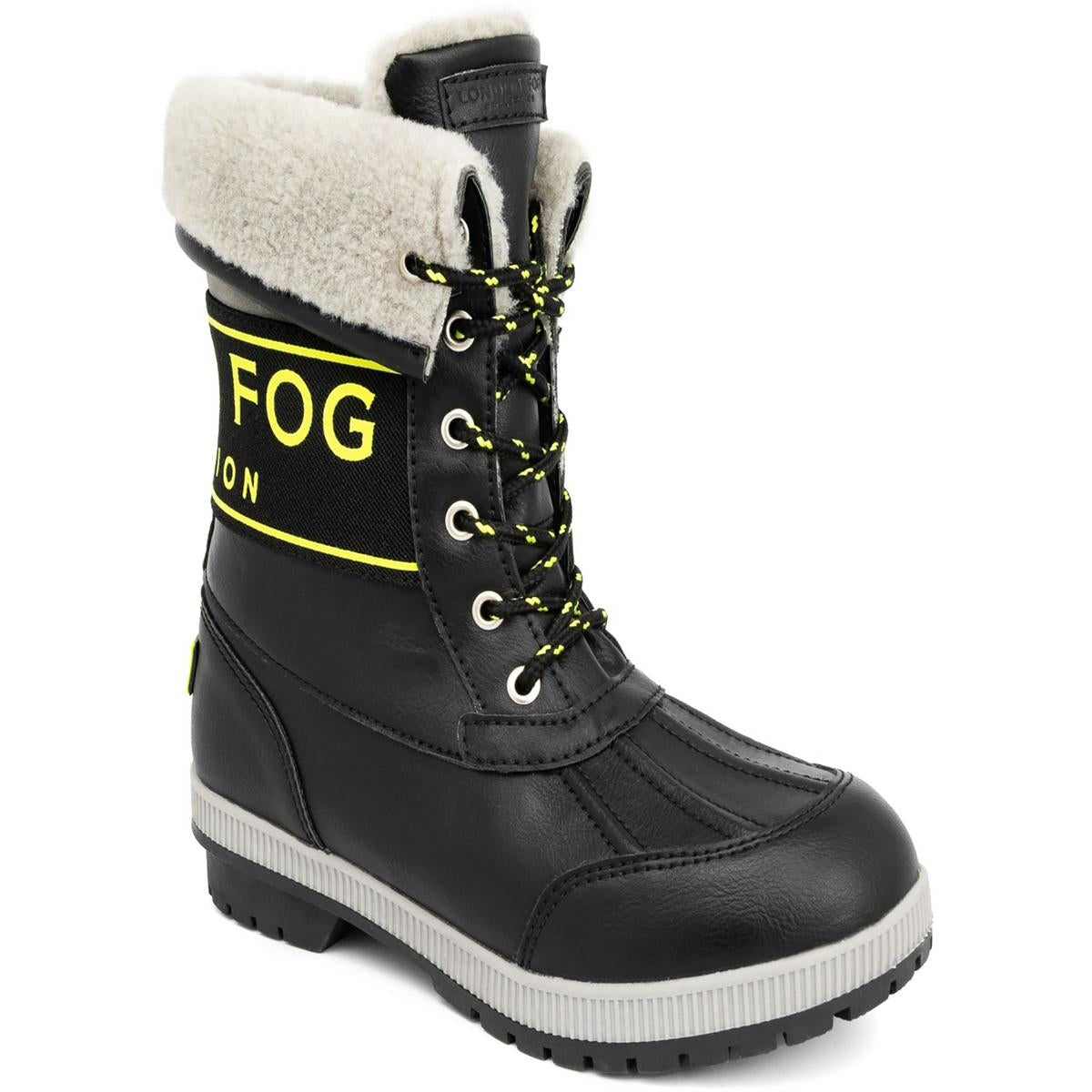Mely Imitat Leder-Logo Winter- und Schneestiefel