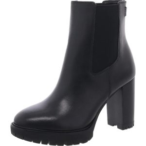 LAYNE Lederstiefeletten mit Profilsohle