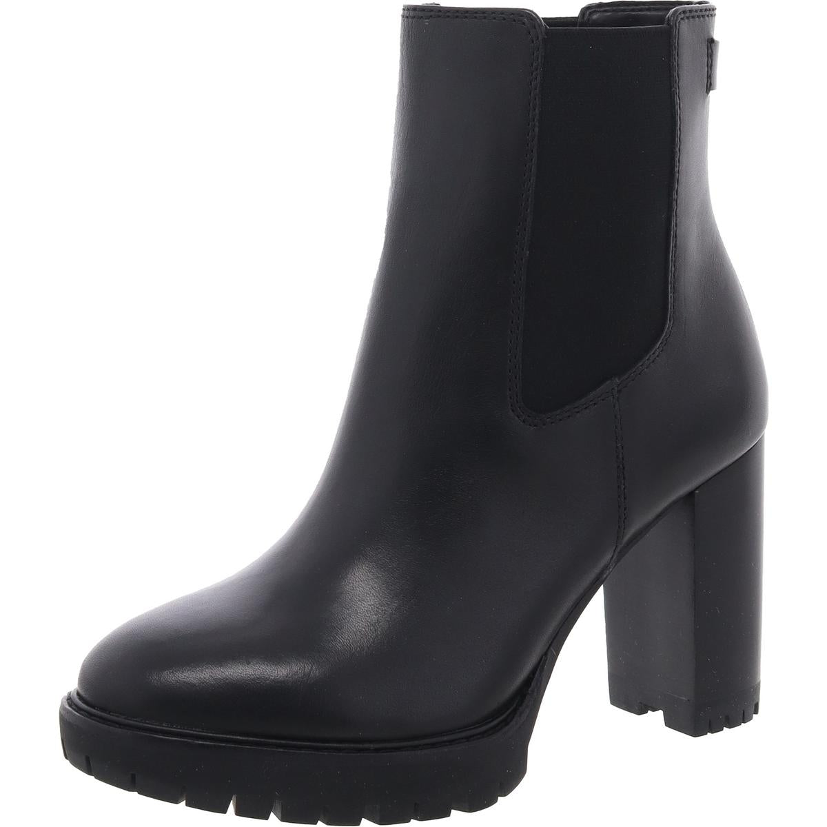 LAYNE Gezogene Sohle Leder Stiefeletten