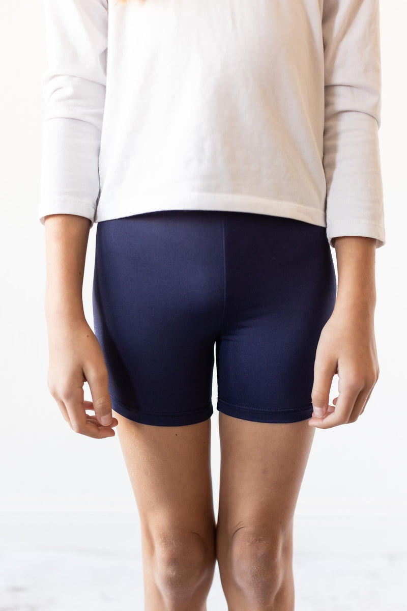 Schwarze Twirl Shorts