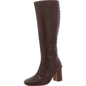 Tamori Kniehohe Lederstiefel mit Reißverschluss