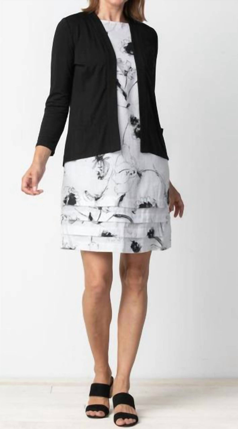 Core Travel – Leichte Jacke in Schwarz
