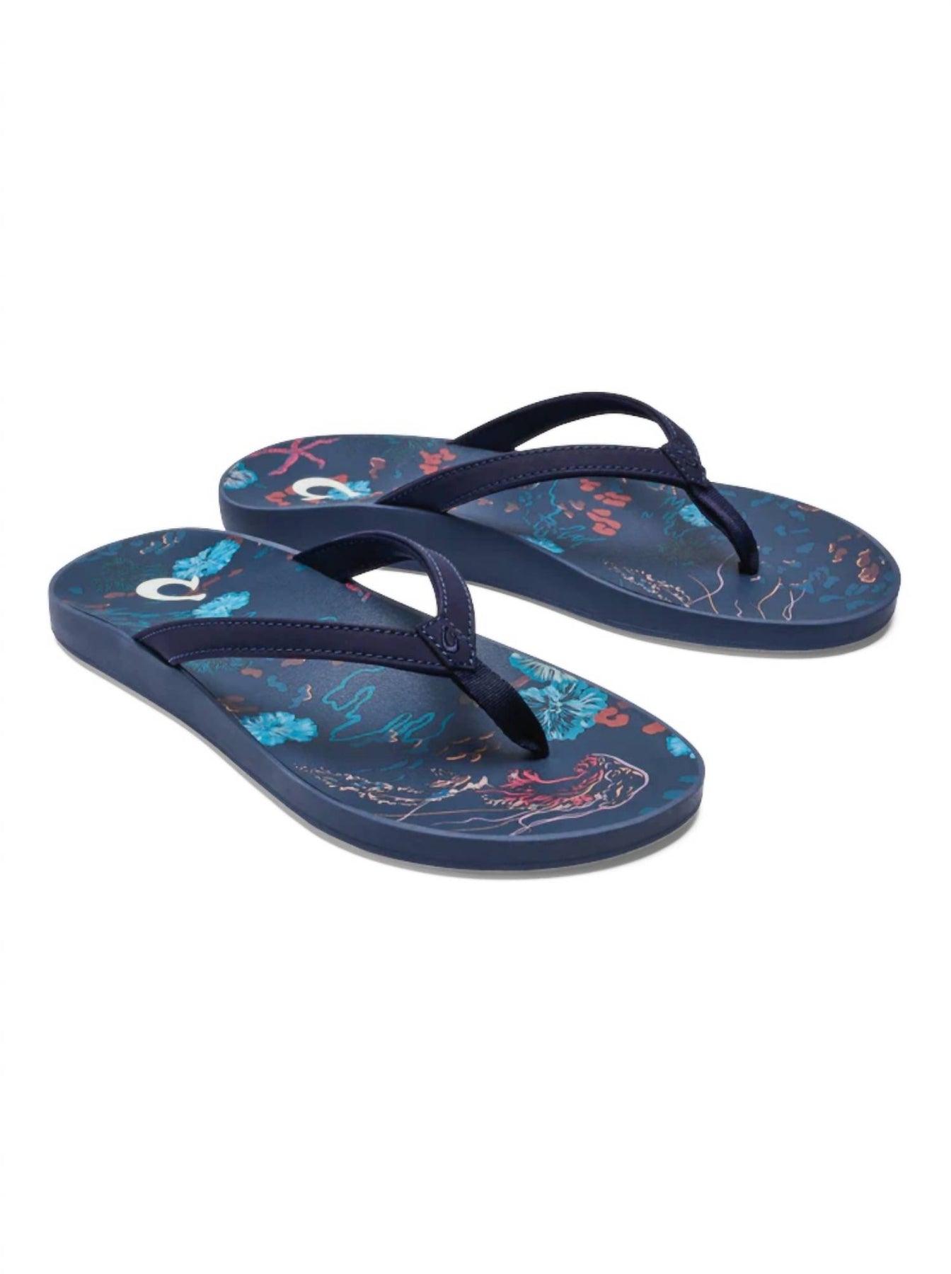 Puawe Slip-On Sandale für Damen in Dunkelblau