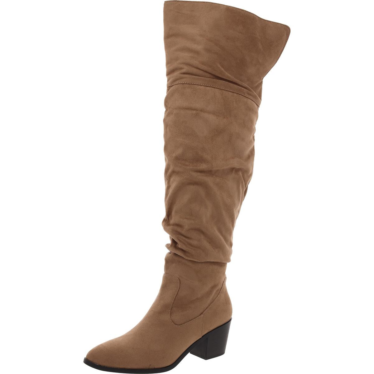 Zivia weiter Schaft Stiefel aus Wildleder