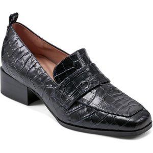 DARLENE Gepolsterte Leder Slipper