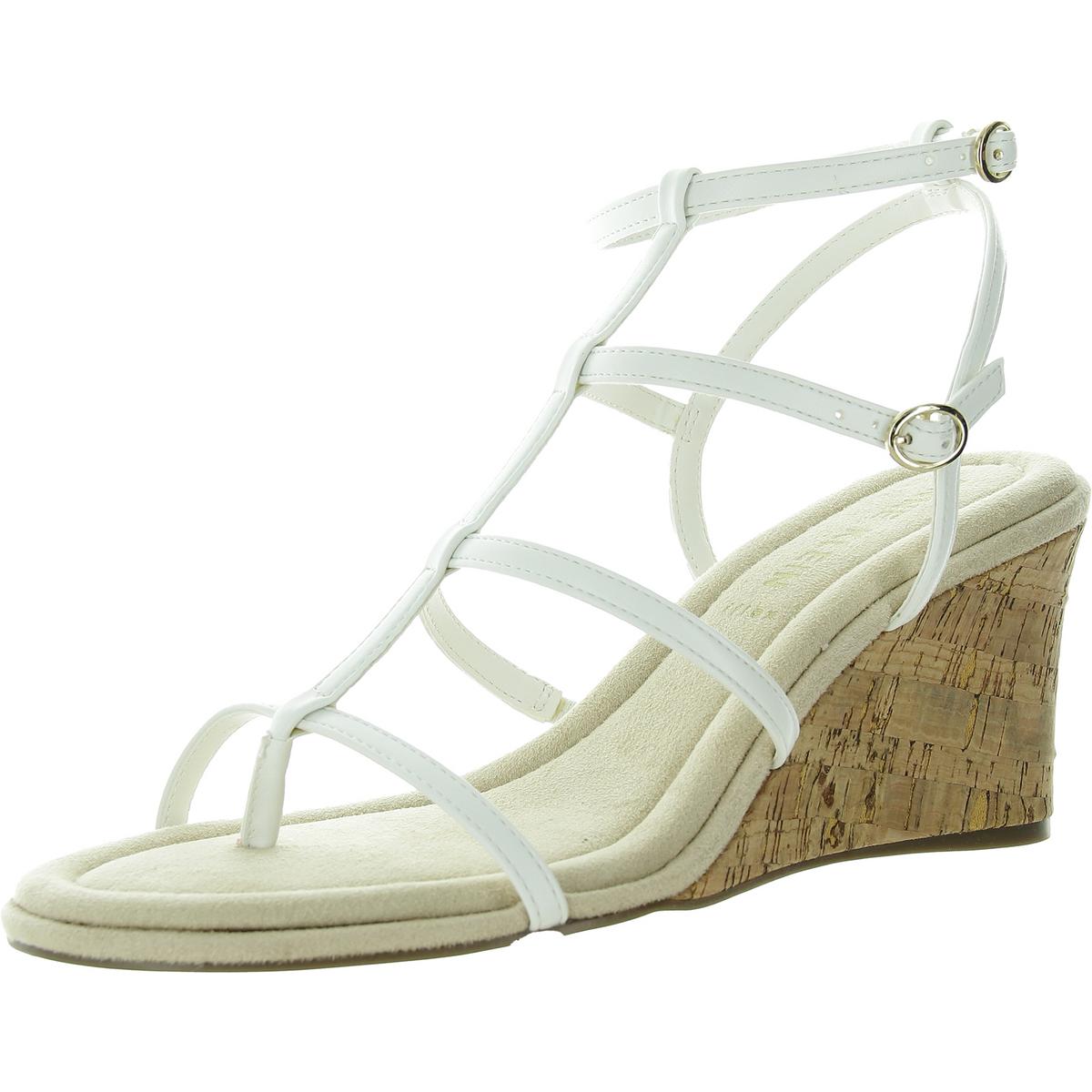 Schwarze Leder Pumps von Seville Cork – Keilsandalen