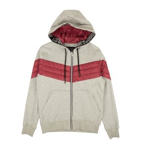 Grauer Concordia-Hoodie für Herren