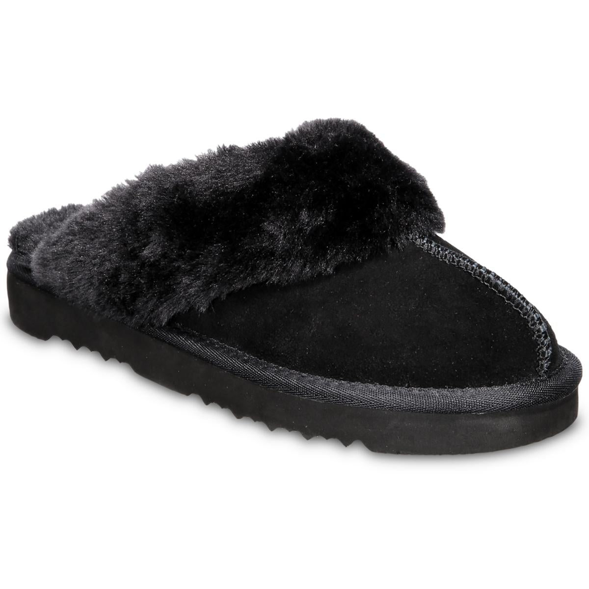 Rosiee Wildleder Schlappen Hausschuhe