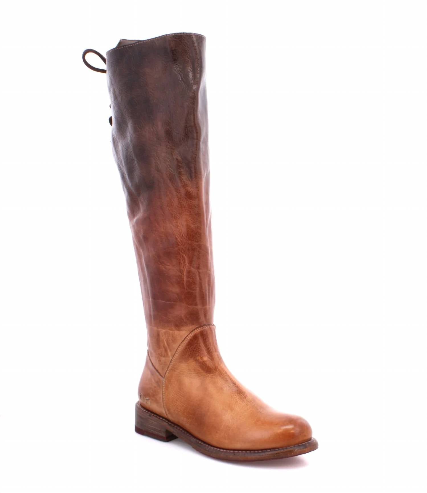 Manchester Kniestiefel in Cold Brew