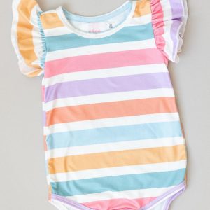 Spring Stripes S/S Flutter Body