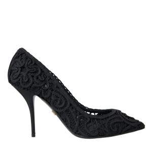 Dolce & Gabbana Cordonetto Ricamo Pump Absatzschuhe Damenschuhe
