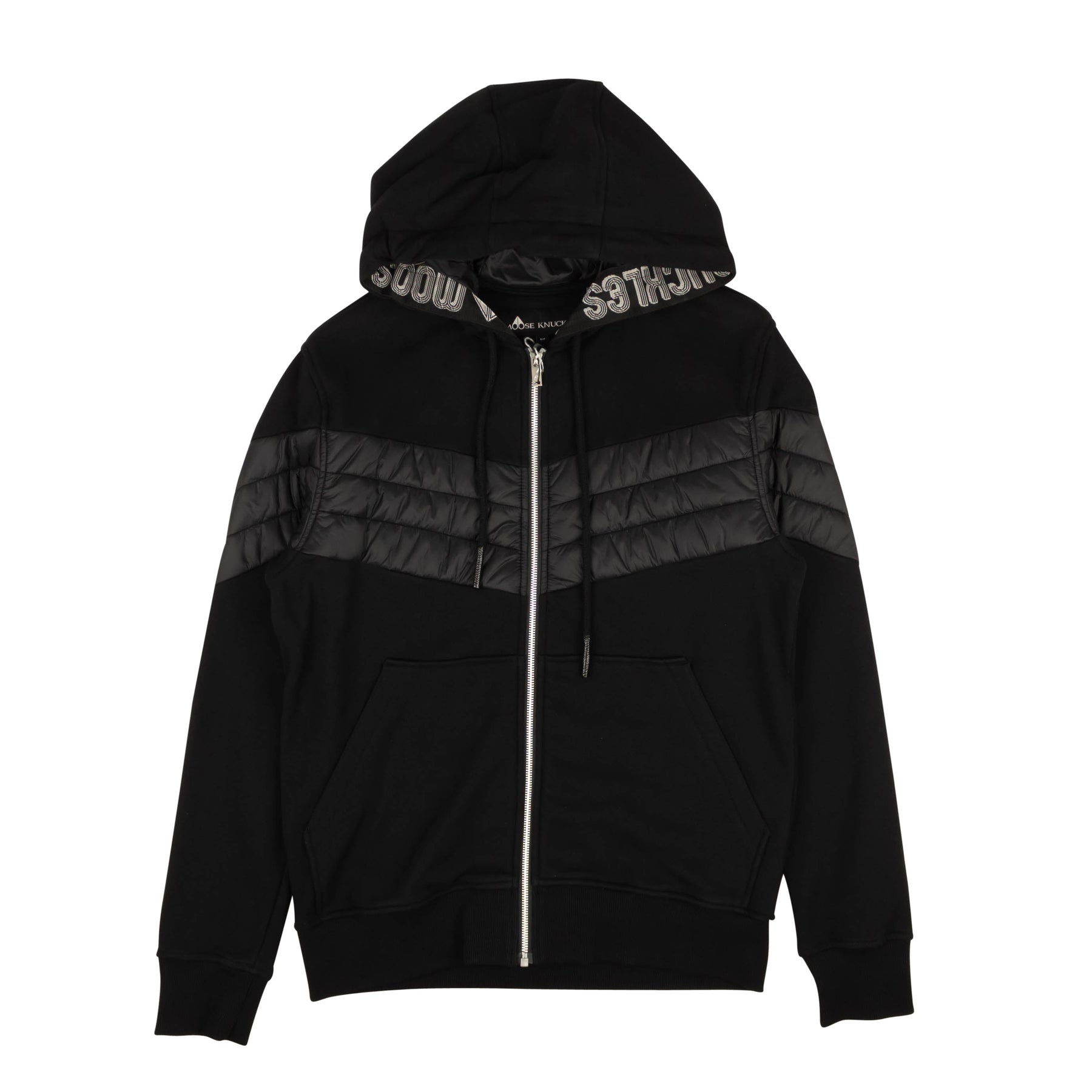 Schwarz Concordia Kapuzenpullover