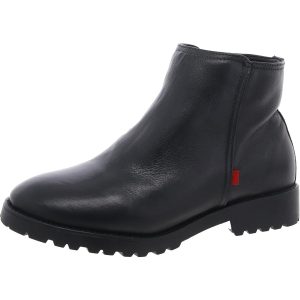 Brookline-Lederstiefeletten mit Reißverschluss