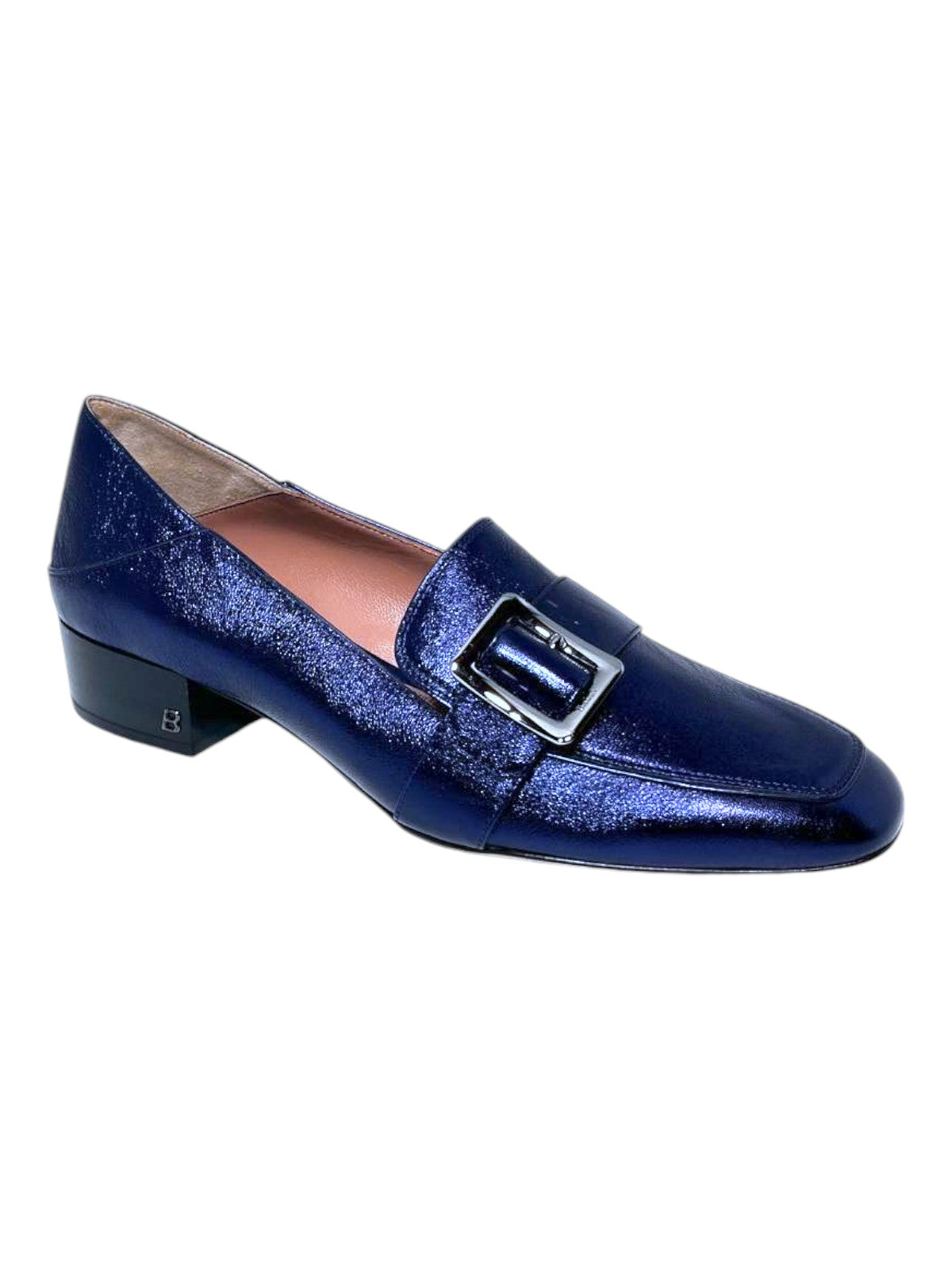 Bally Janelle 6217721 Damen Metall Ink Loafer Leder