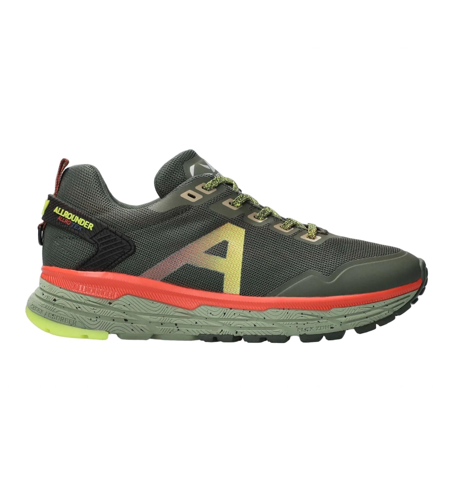 Allright-Tex Sneaker für Herren in Grün