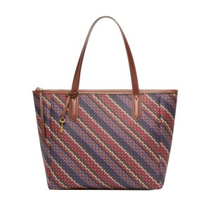 Fossil Damen-Tragetasche „Sydney“ aus bedrucktem PVC 7151323676732