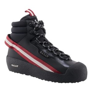 Bally Clyde 6301392 Herren Schwarz Schneestiefel Größe 10