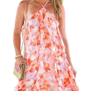 Xiomara Minikleid in Roségold