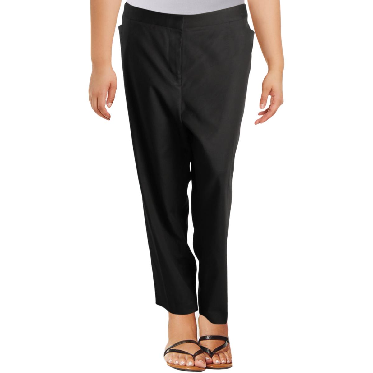 Plus hoher Bund Hose mit Stretch-Kragen