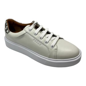 Bally Clorys 6234065 Damen Weiß/Roccia Leder Sneaker