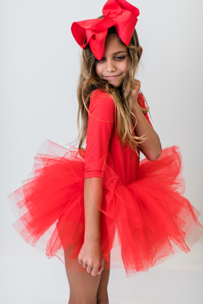 Rotes 3/4 Tutu Trikot