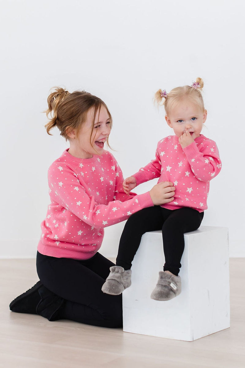 Glänzender Stern Pullover