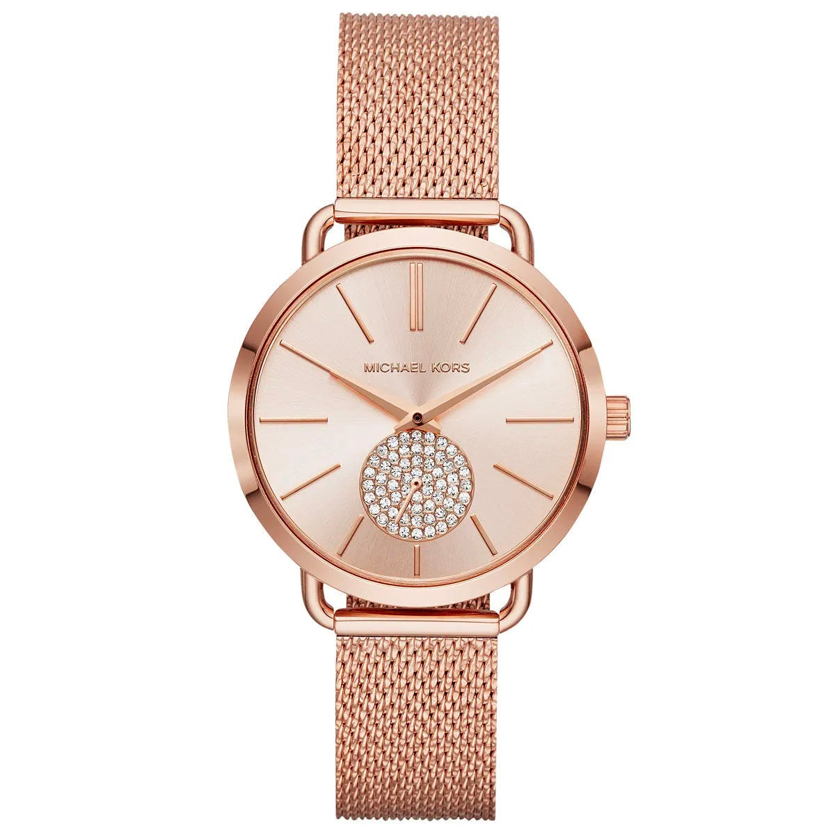 Michael Kors Portia MK3845 Damen Roségold Quarz 37MM Uhr