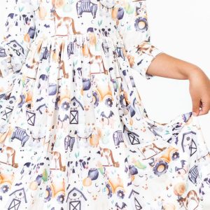 Stay Spooky Pocket Twirl Kleid