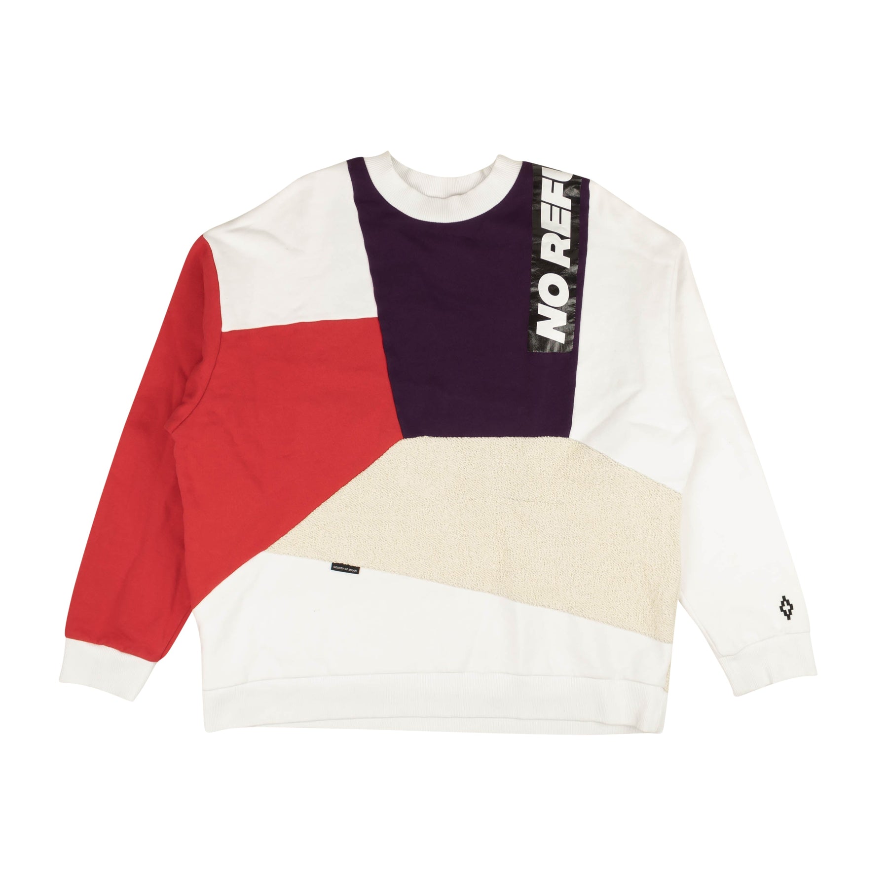 Mehrfarbiges grafisches Foto Sweatshirt