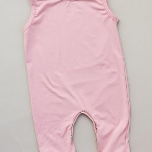Vintage Rosa Top Einteiliger Jogger