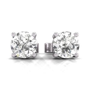 Diana M Labor 14KT WG 3/4CT TW LGD STUDIEN