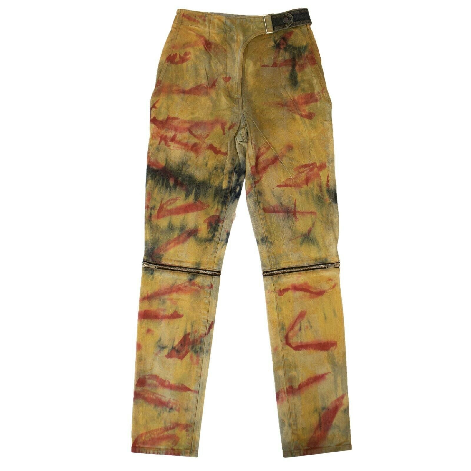 Gelbe Krawatten-Jeans