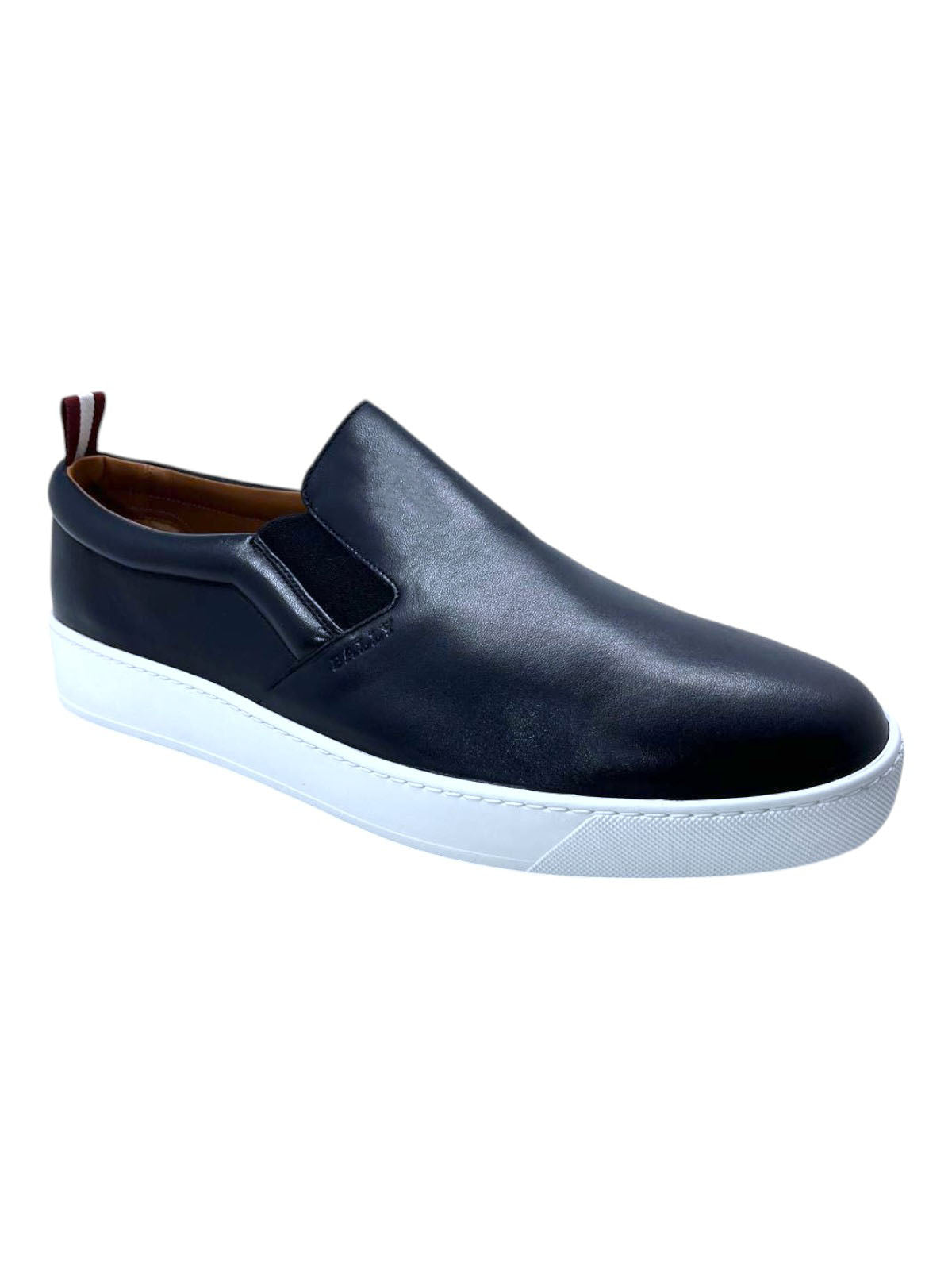 Bally Bently 6230475 Herren Tinte Lamm Nappa Leder Turnschuhe