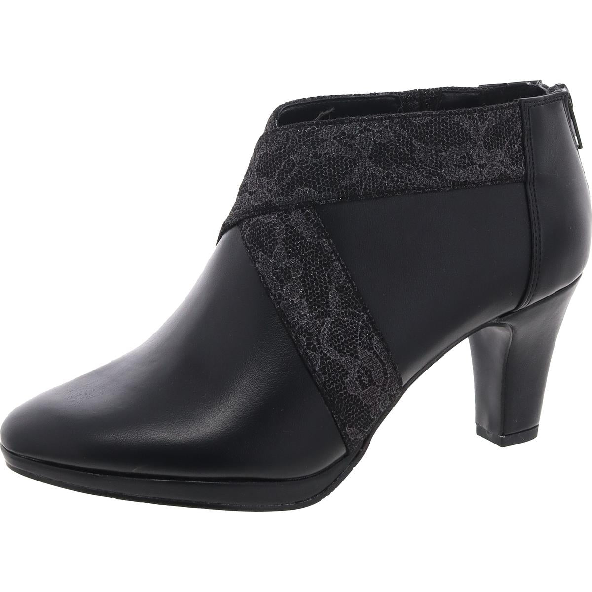 Spice Metallic Stiefeletten aus Kunstleder
