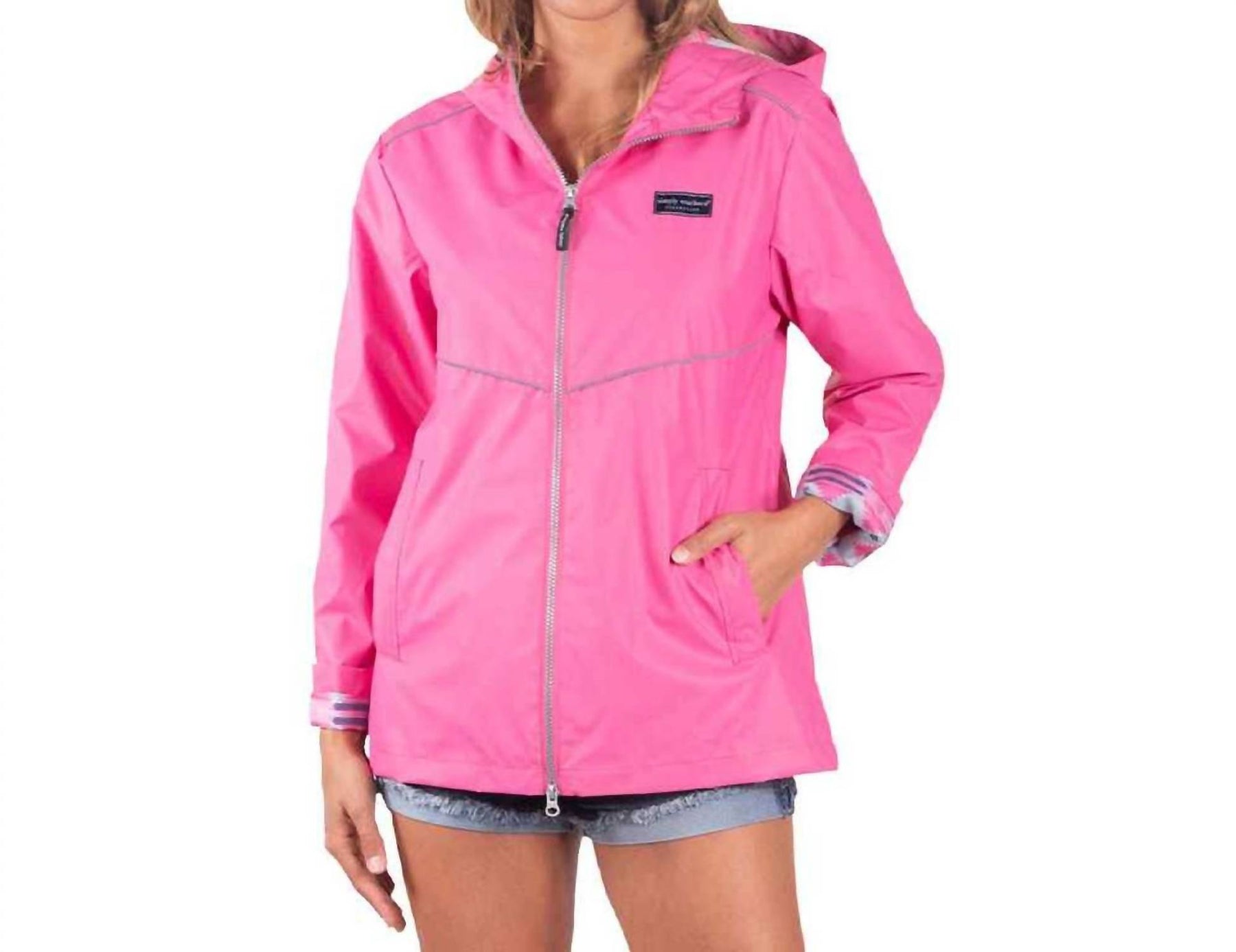Regenjacke in Berry