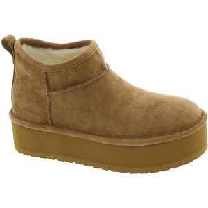 Embracce Plateau-Stiefeletten aus Wildlederimitat