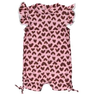 Snapper Rock Wilde Liebe Flutter Ärmel Sunsuit