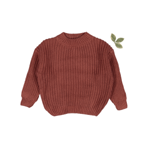 Der Grobstrickpullover – Rosewood