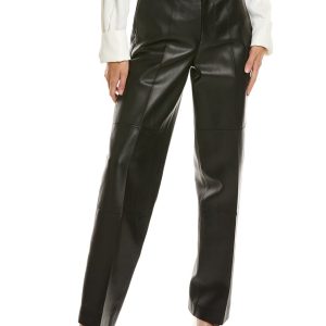Helmut Lang Leder-Zimmermannshose 7732552106044