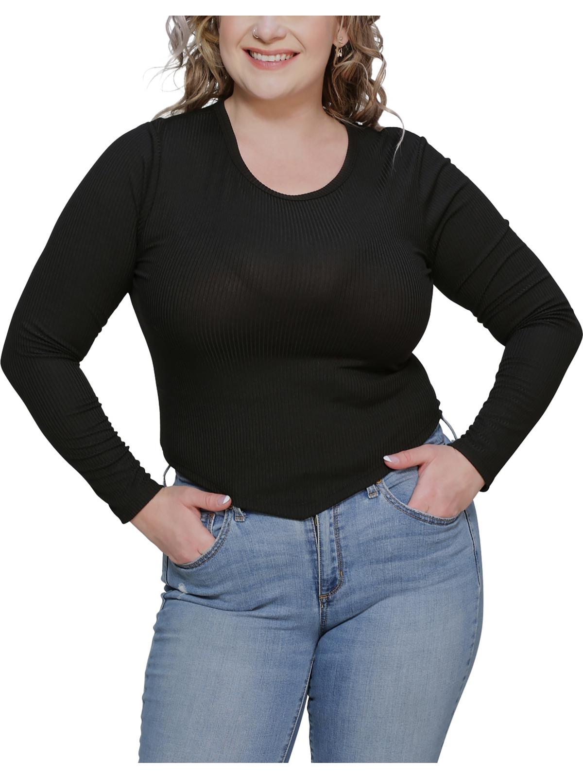 Juniors Damen Pullover mit Rundhalsausschnitt