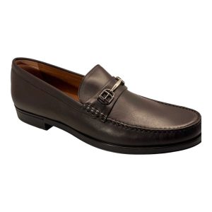Bally Simpler 6230242 Herren Schokolade Kalb Glattleder Loafer