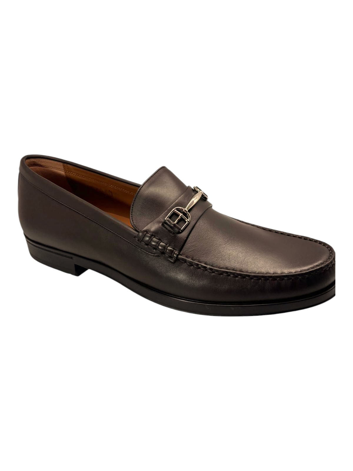 Bally Simpler 6230242 Herren Schokolade Kalb Glattleder Loafer