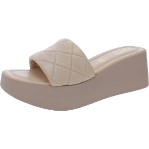 High Note zum Hineinschlüpfen-Slipper-Sandalen aus Leder