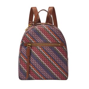 Fossil Damen Megan gedruckt PVC kleinen Rucksack