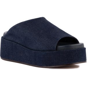 Goodies Plateau-Sandalen mit offener Zehenpartie