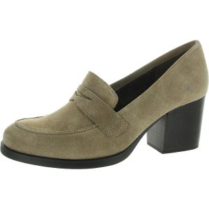 Holliston Loafer-Heels aus Wildlederimitat mit gepolstertem Fußbett