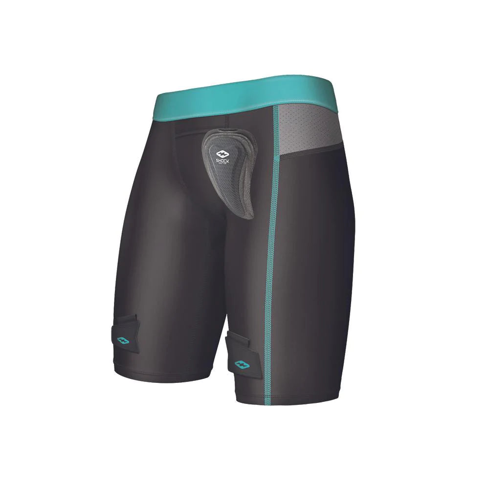 Shock Doctor Wm's Core Comp Hockeyhose mit Beckenprotektor
